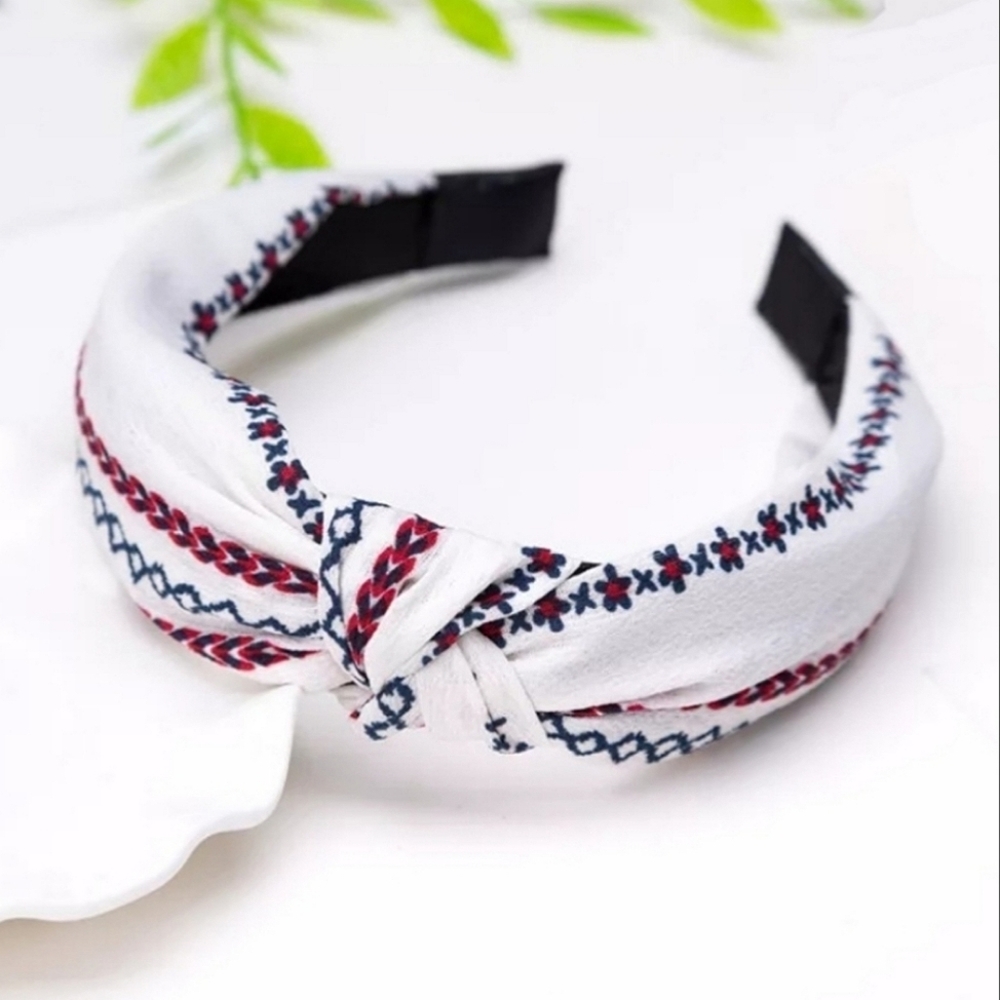 Sienna Headband - White